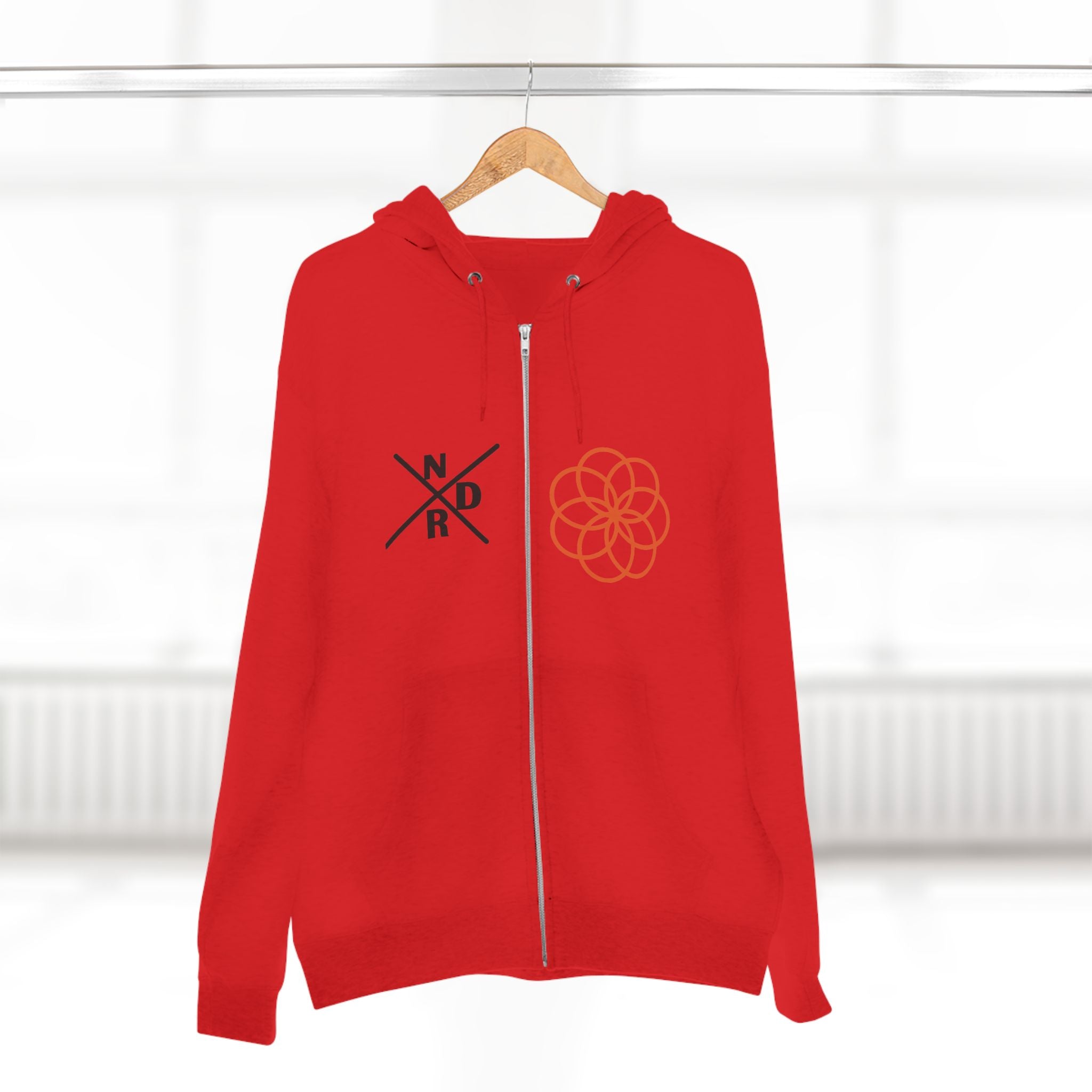 NDR - Geometric Zip Hoodie