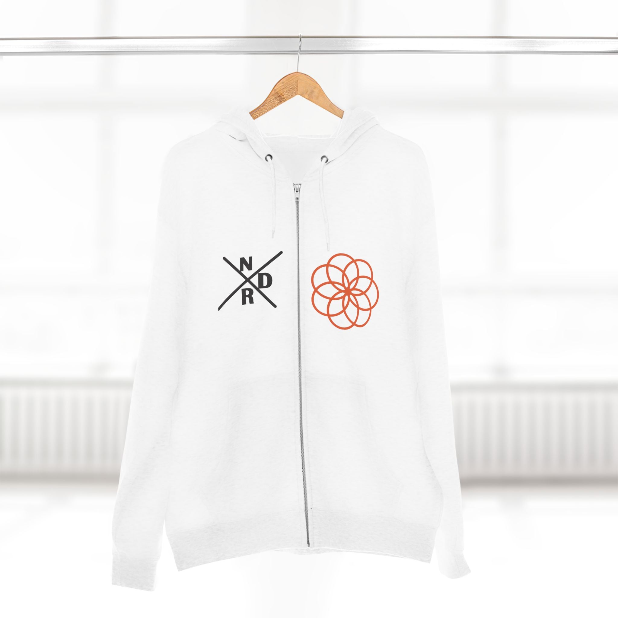 NDR - Geometric Zip Hoodie