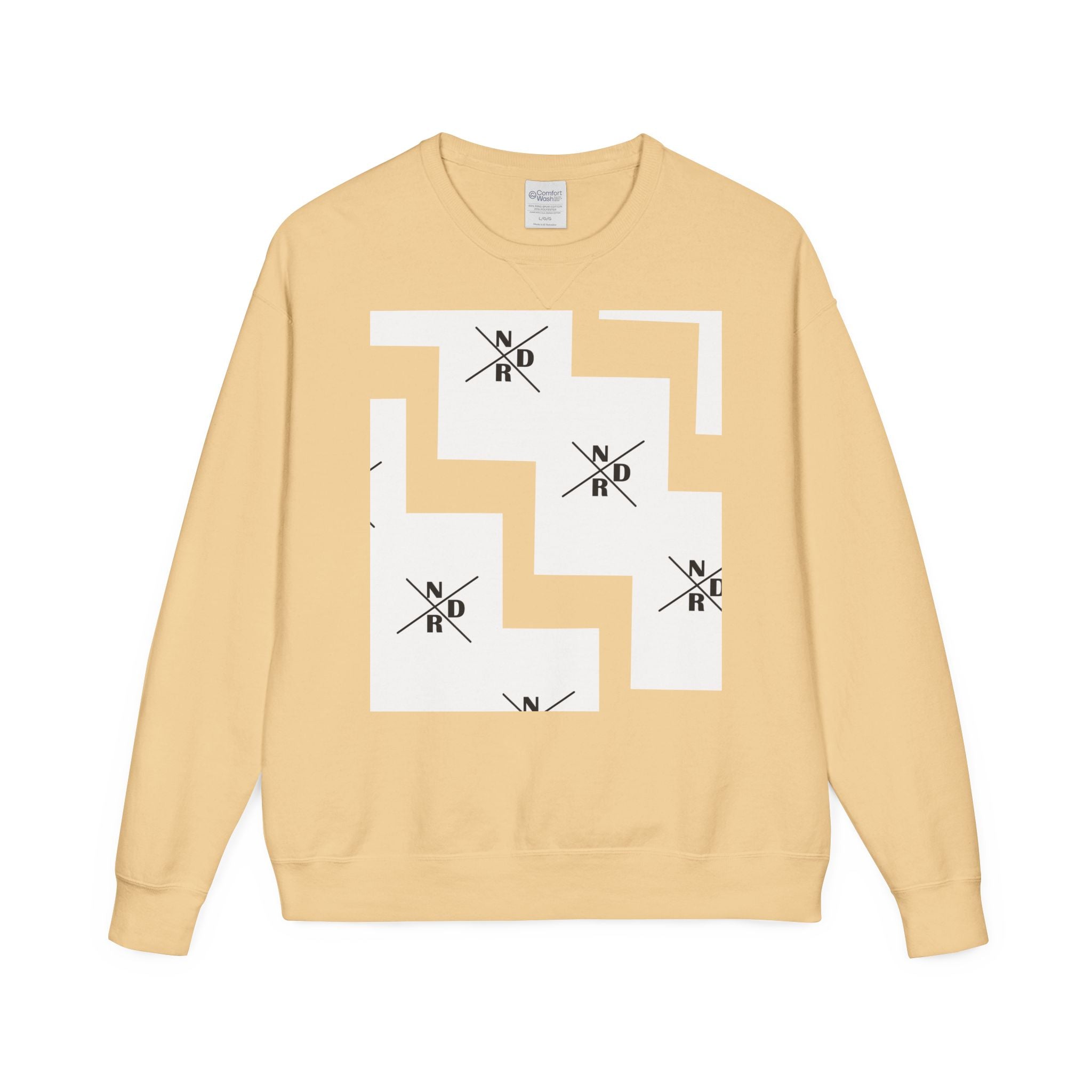 NDR Geometric  Crewneck  Pullover
