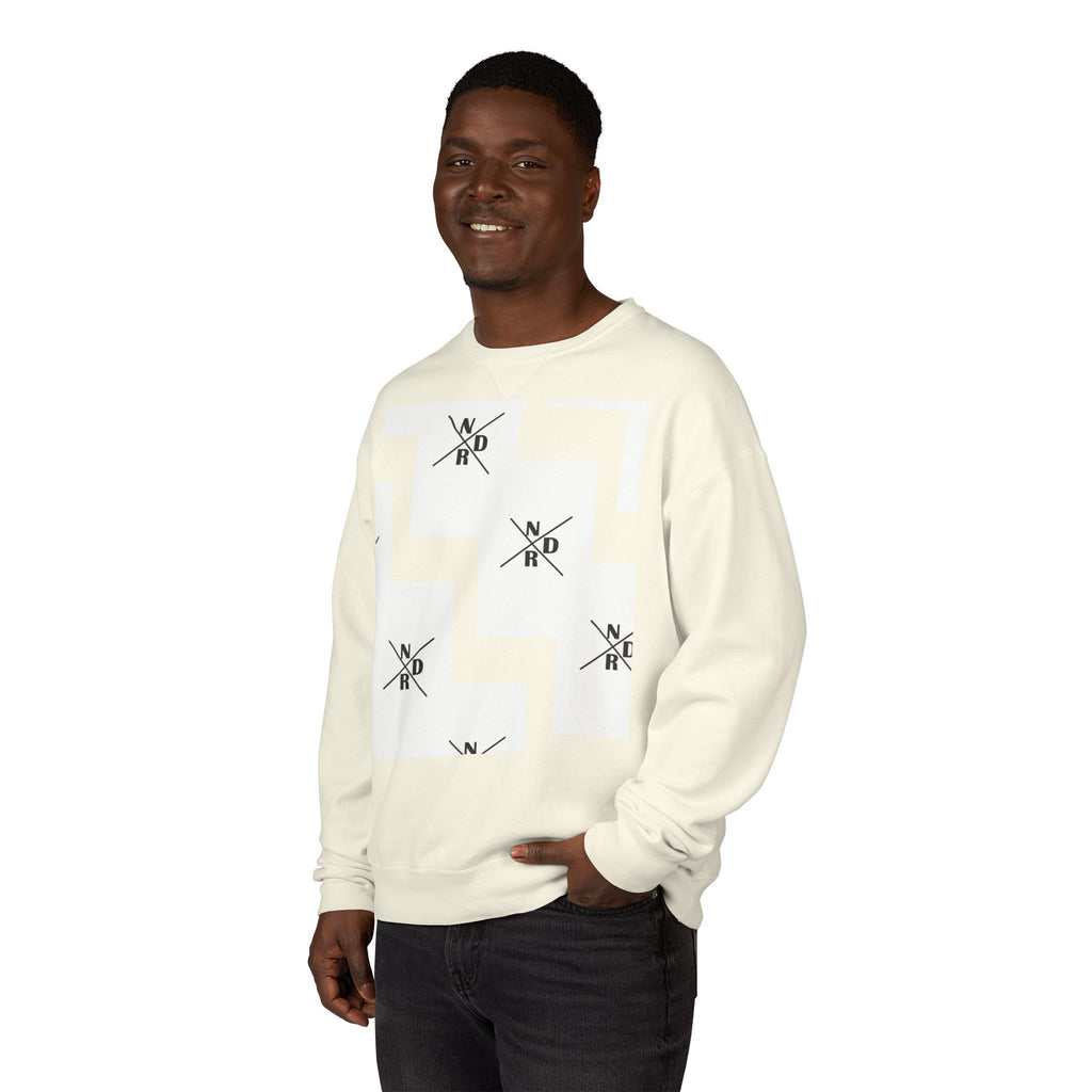 NDR Geometric  Crewneck  Pullover