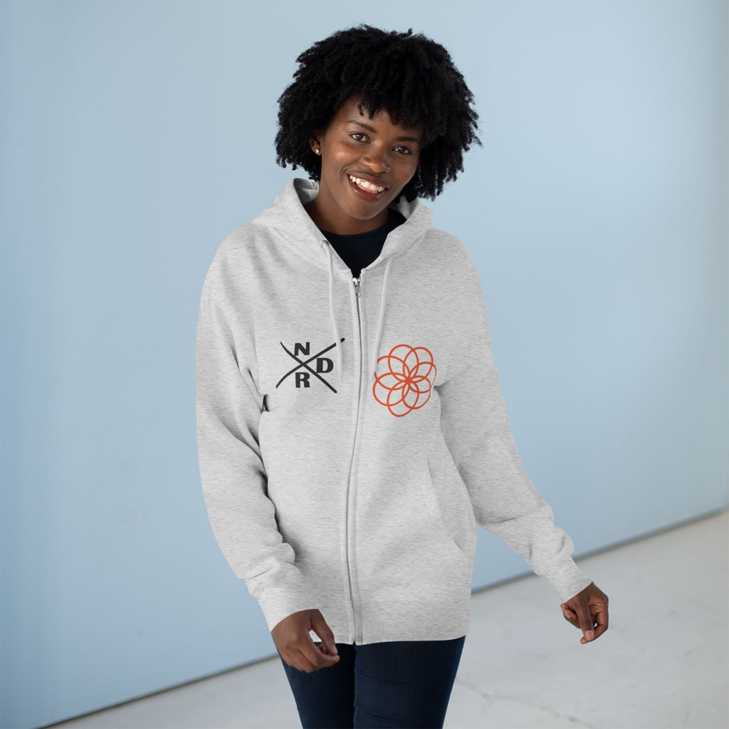 NDR - Geometric Zip Hoodie