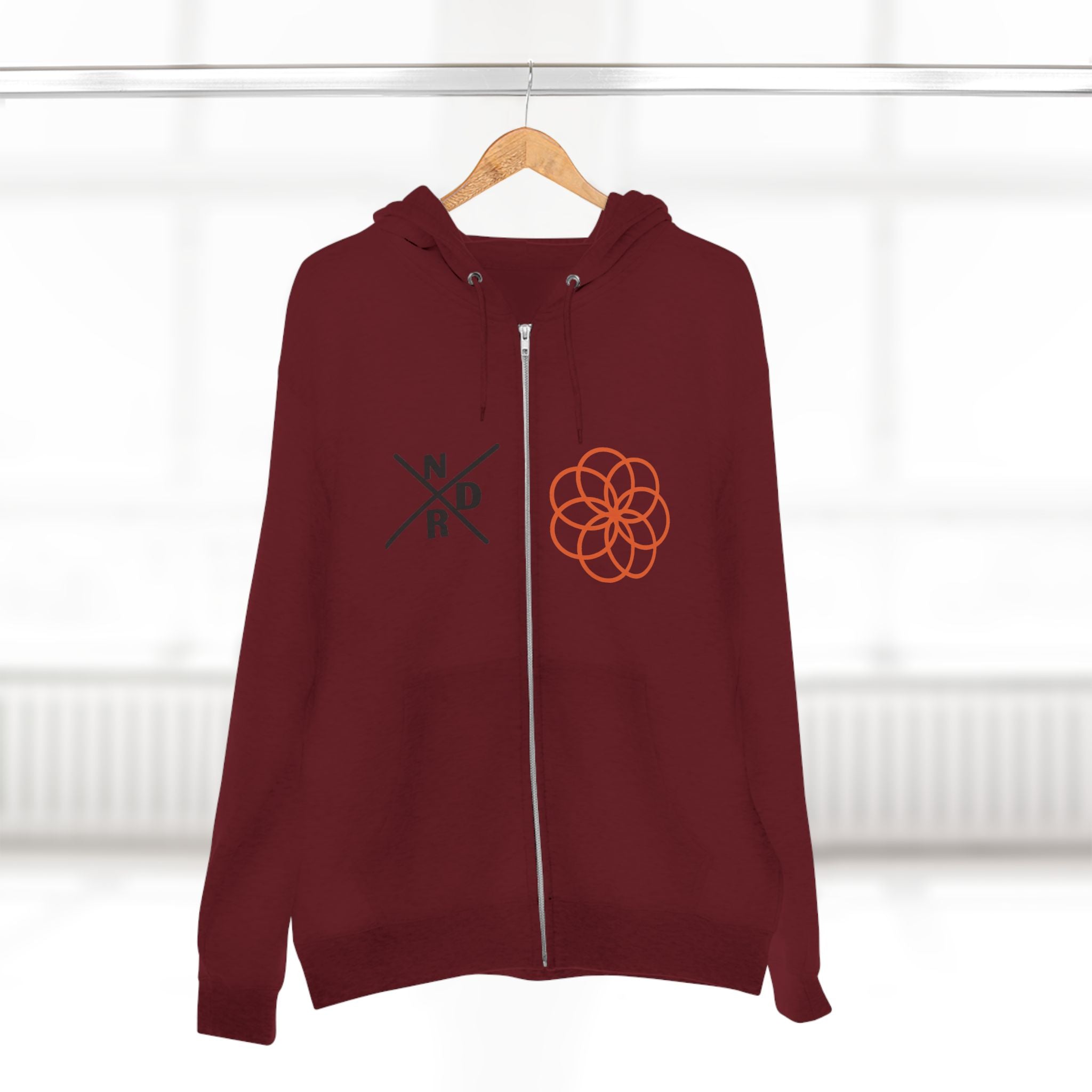 NDR - Geometric Zip Hoodie
