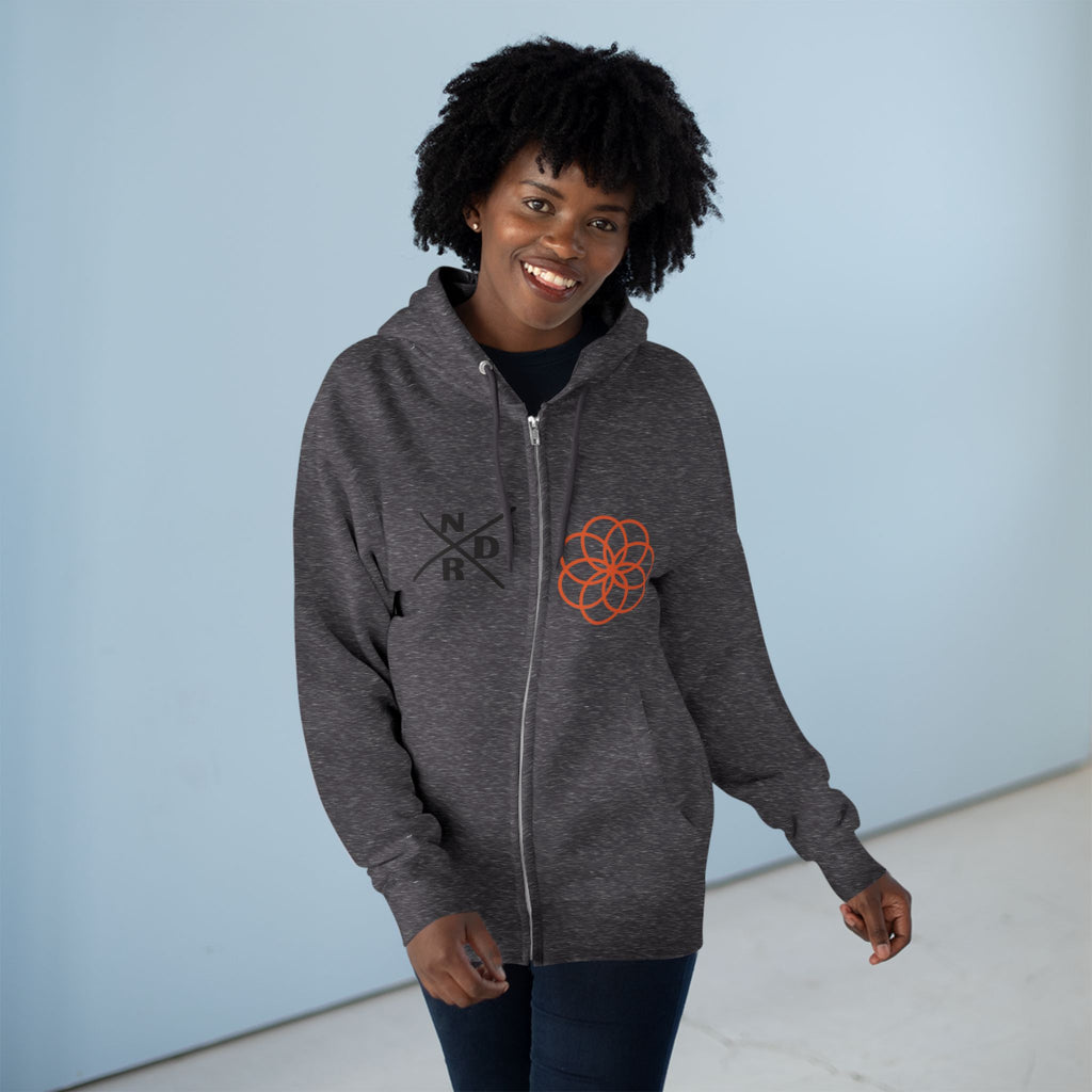 NDR - Geometric Zip Hoodie