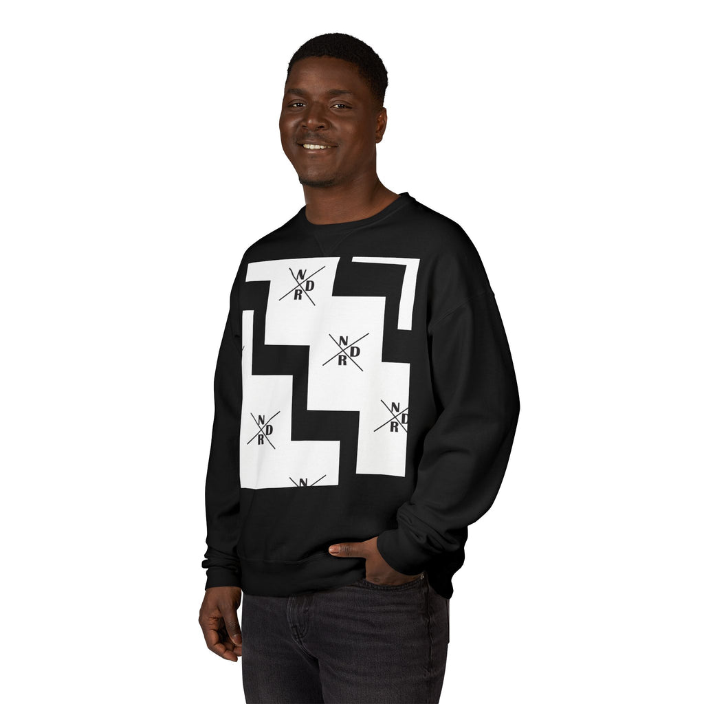 NDR Geometric  Crewneck  Pullover