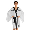 N D R -Big League Floral Femme Kimono Robe