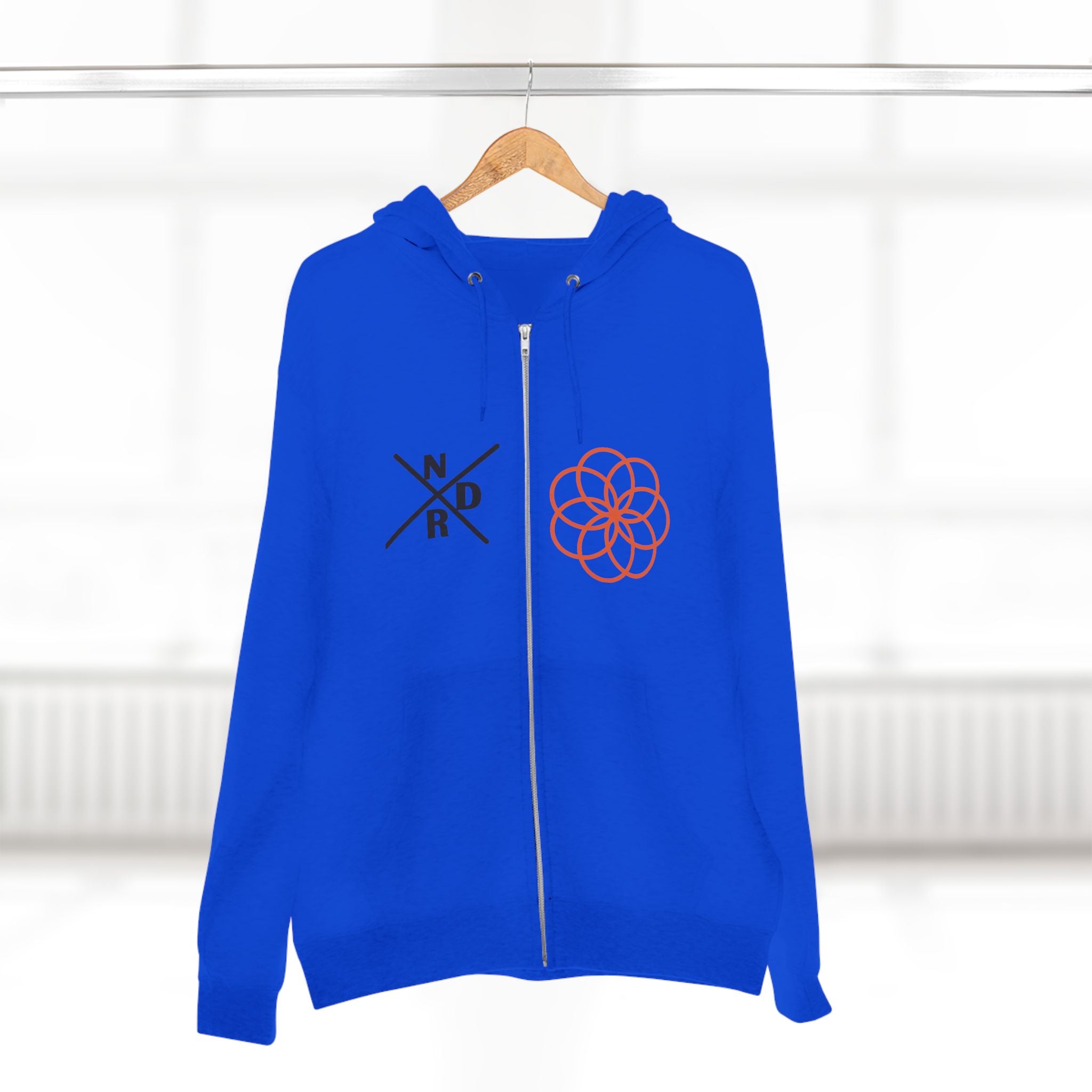 NDR - Geometric Zip Hoodie