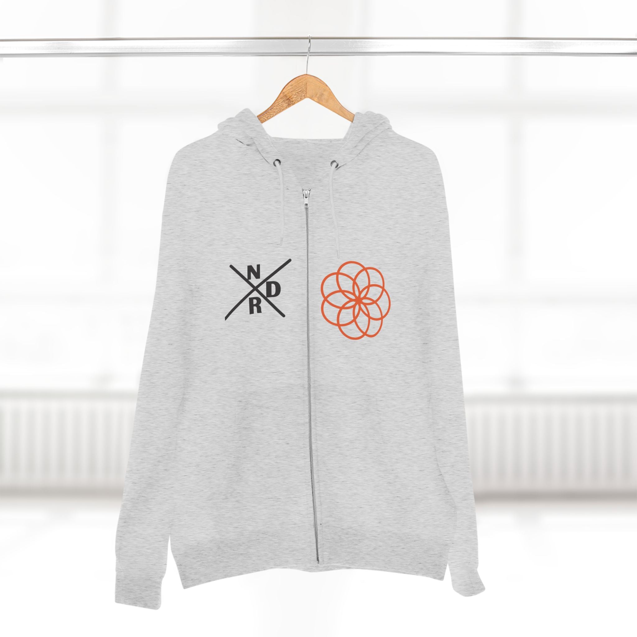 NDR - Geometric Zip Hoodie