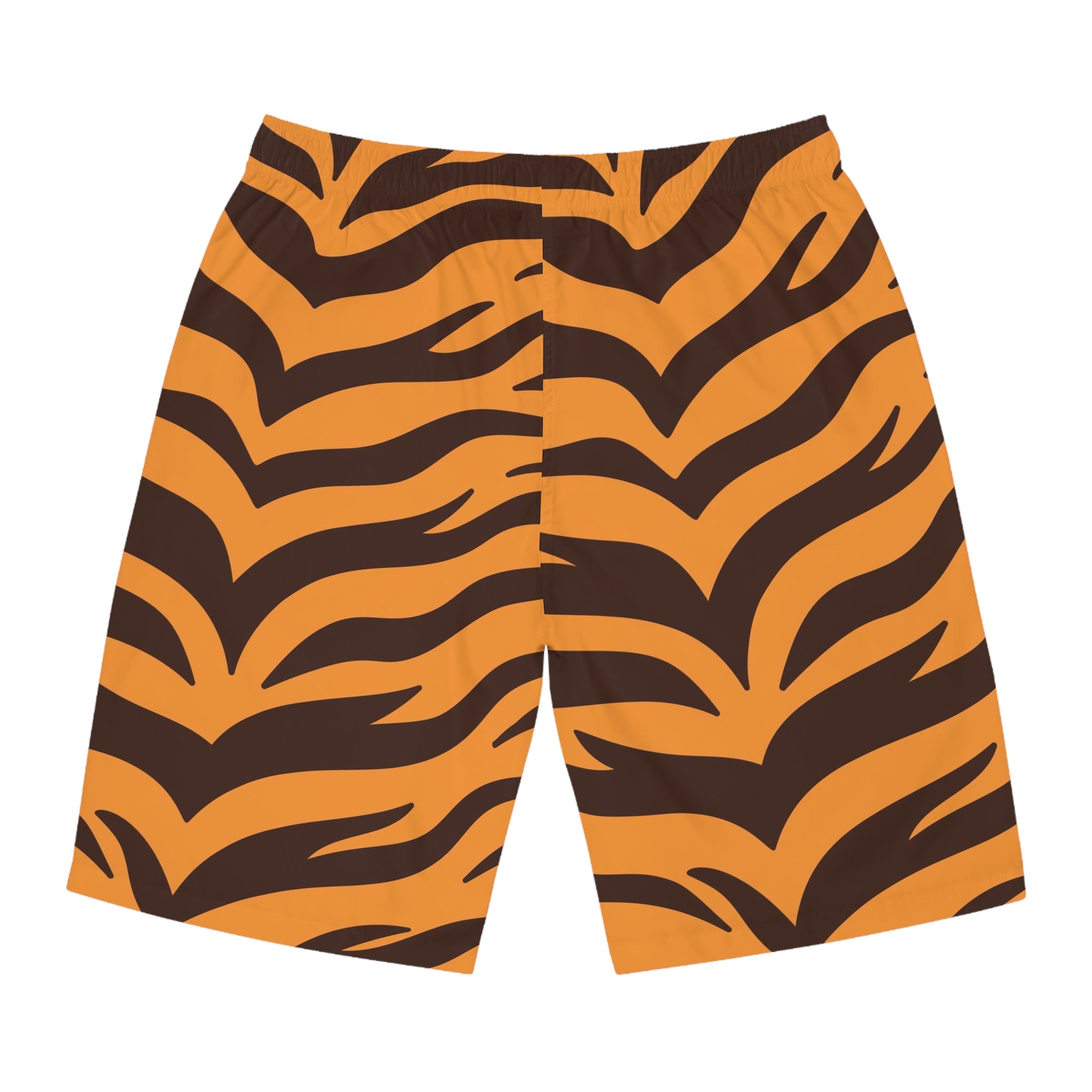 NDR Tiger Stripe Board Shorts — Men's Beach Swim Trunks