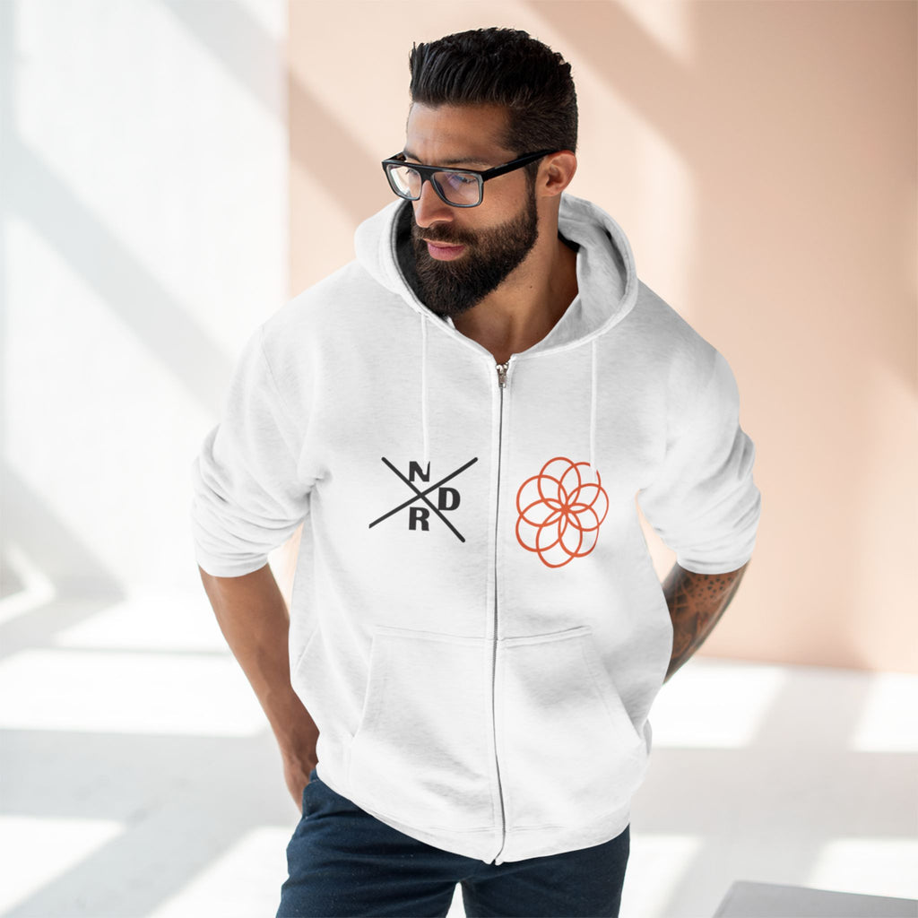 NDR - Geometric Zip Hoodie