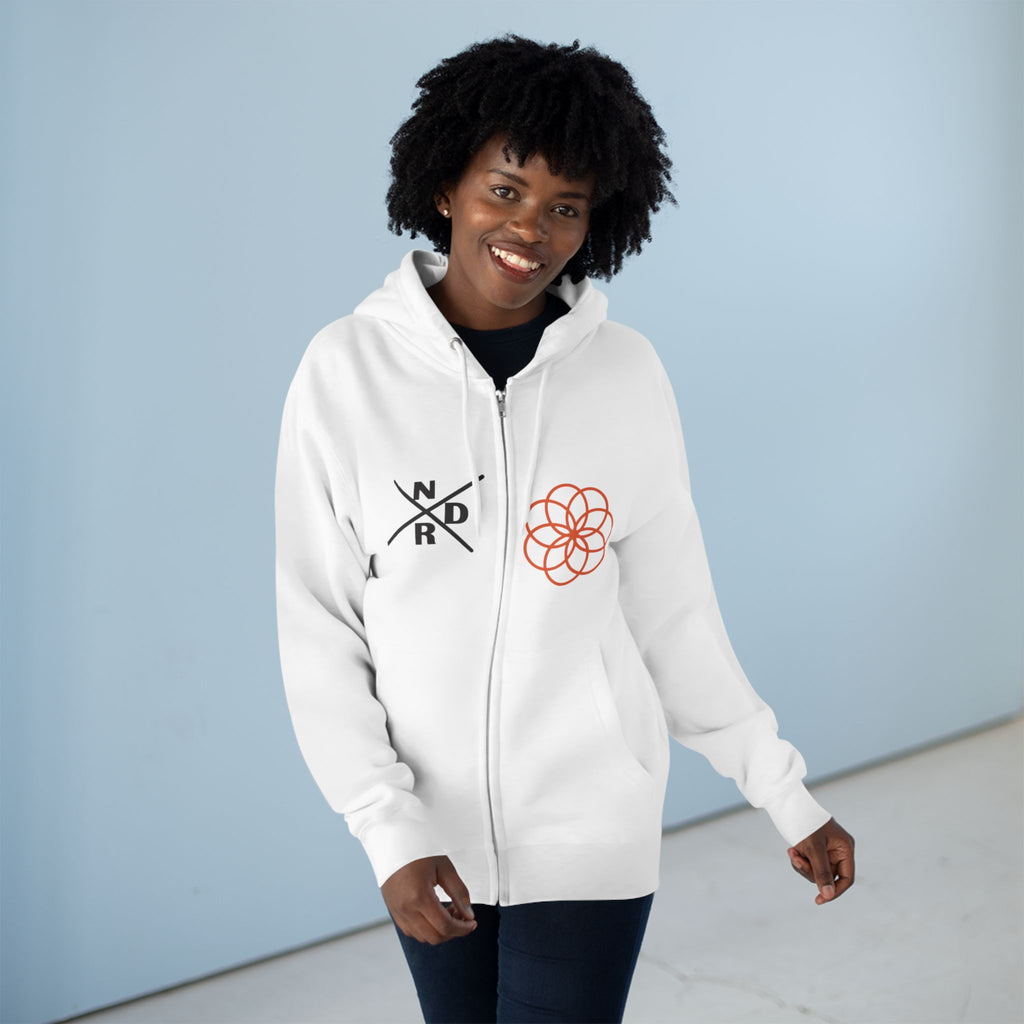 NDR - Geometric Zip Hoodie