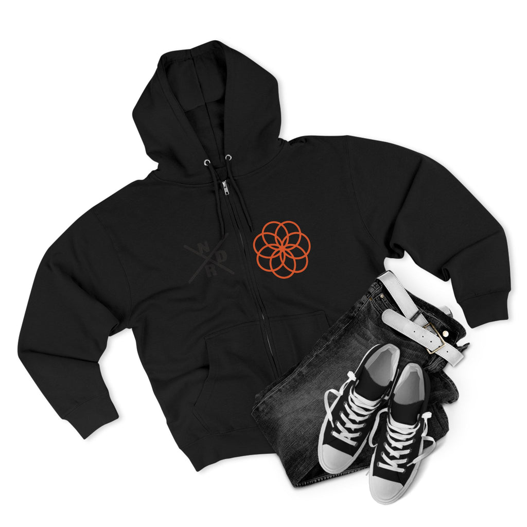 NDR - Geometric Zip Hoodie