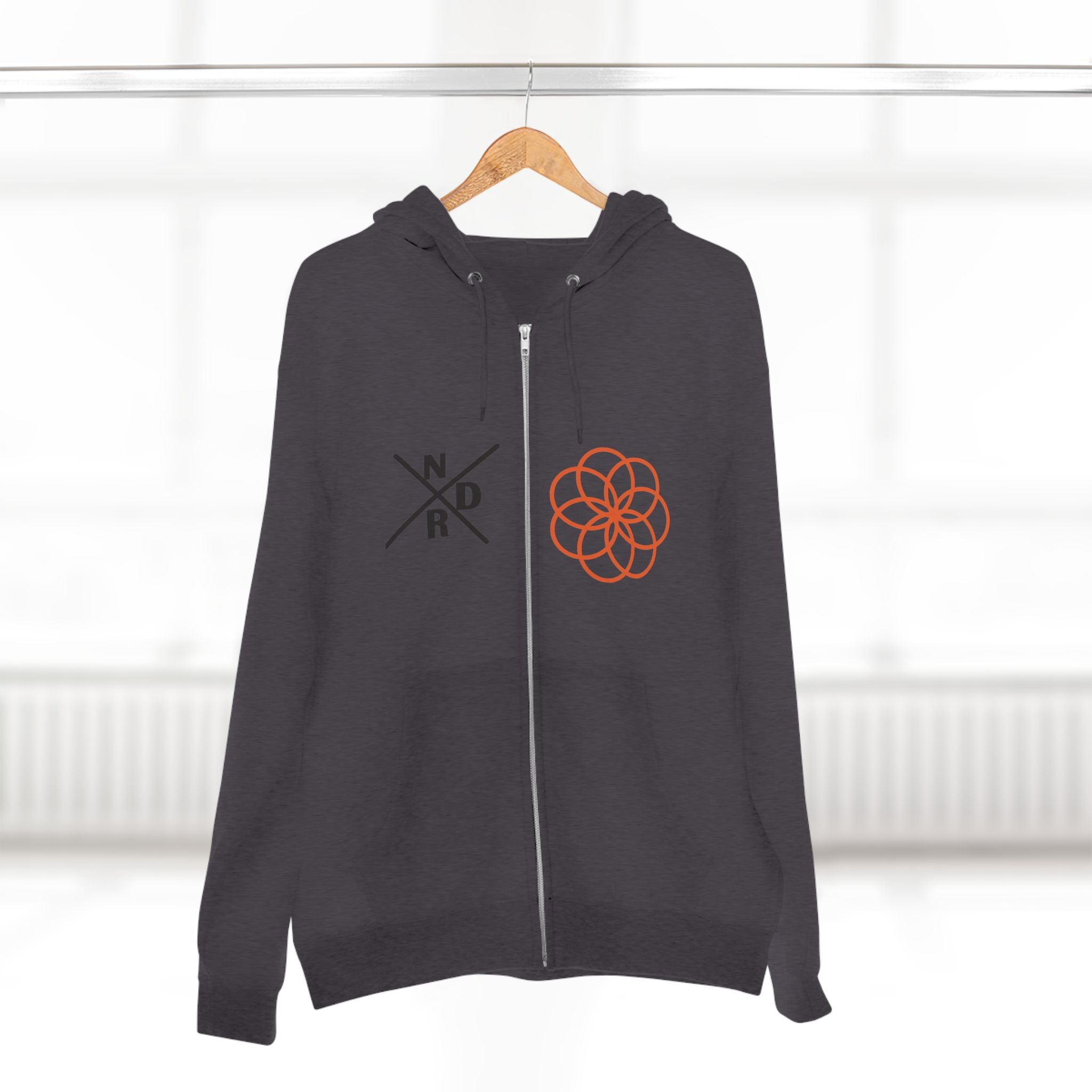 NDR - Geometric Zip Hoodie