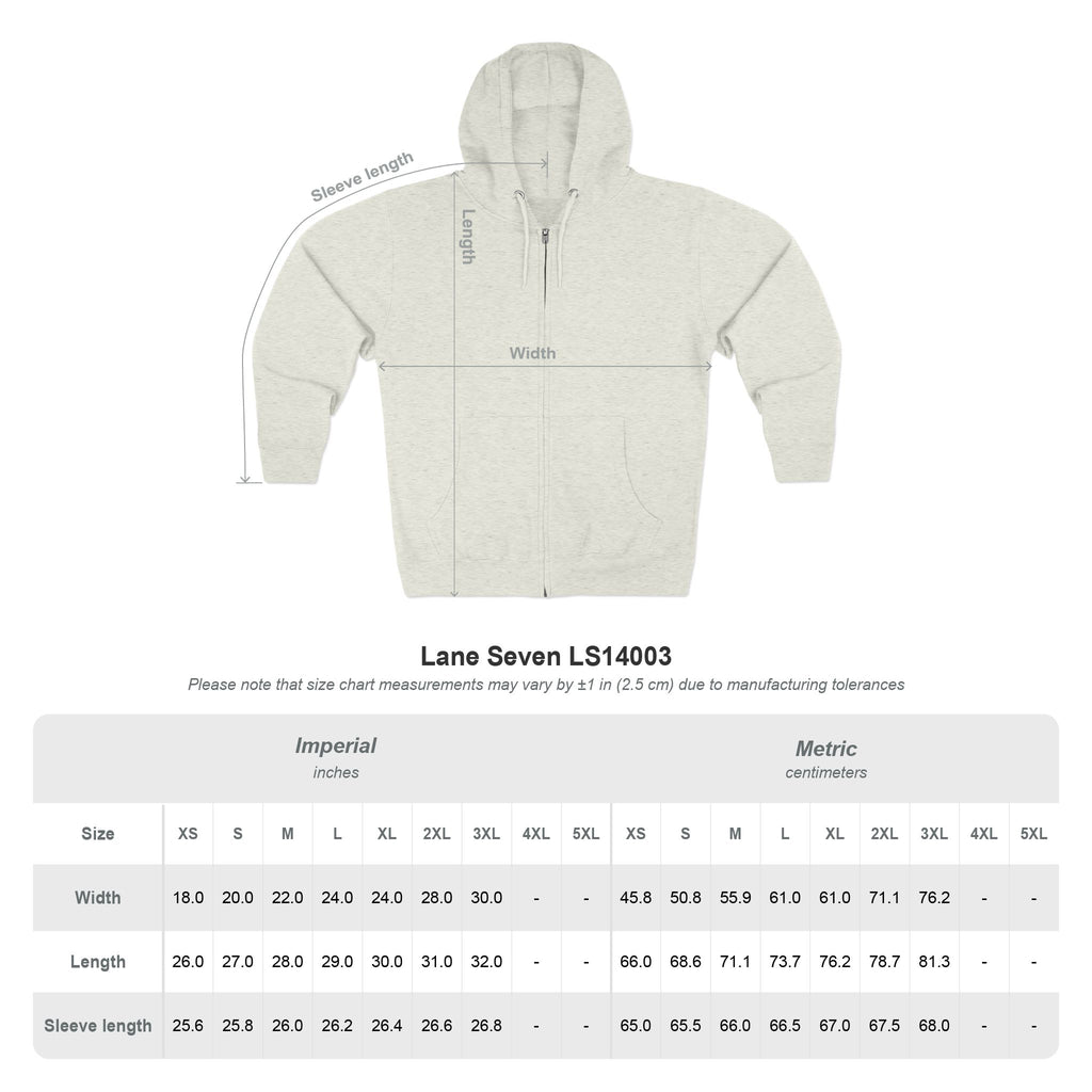 NDR - Geometric Zip Hoodie