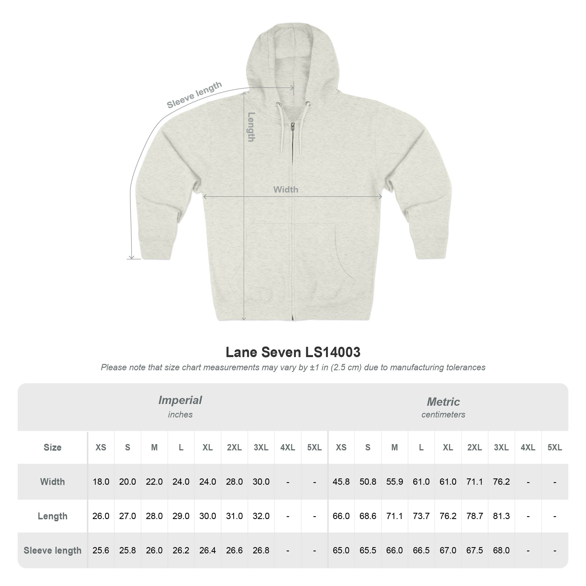NDR - Geometric Zip Hoodie