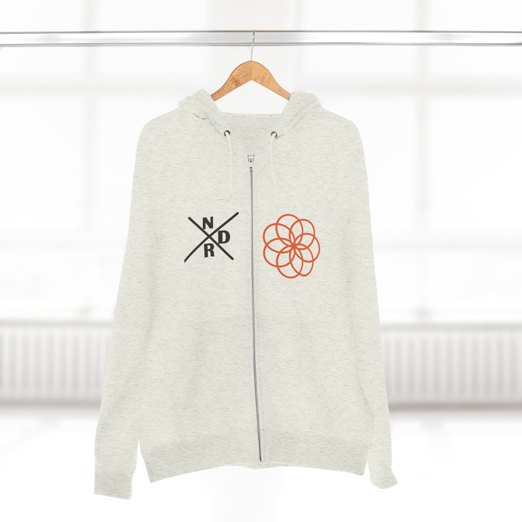NDR - Geometric Zip Hoodie