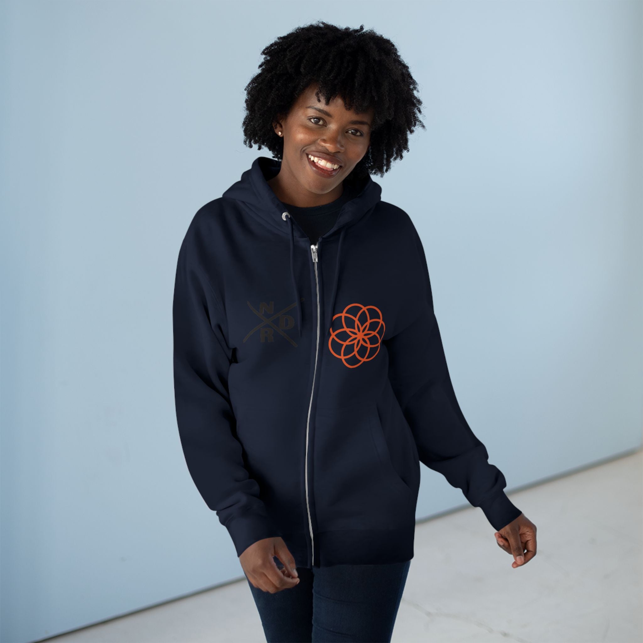NDR - Geometric Zip Hoodie