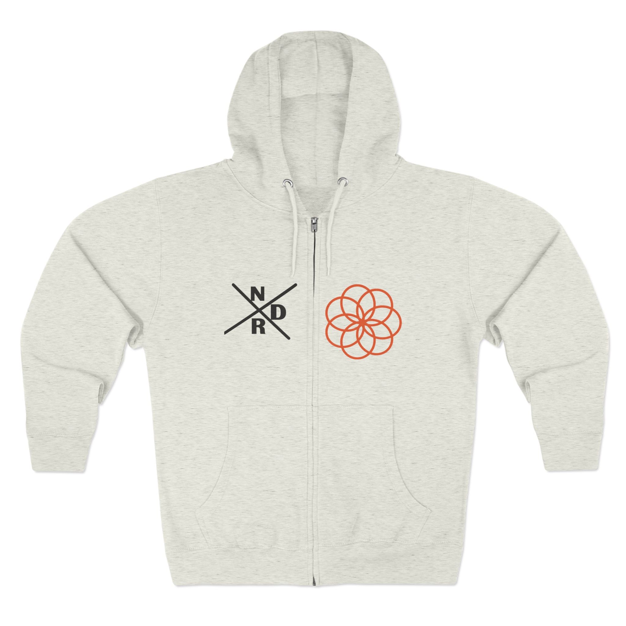 NDR - Geometric Zip Hoodie