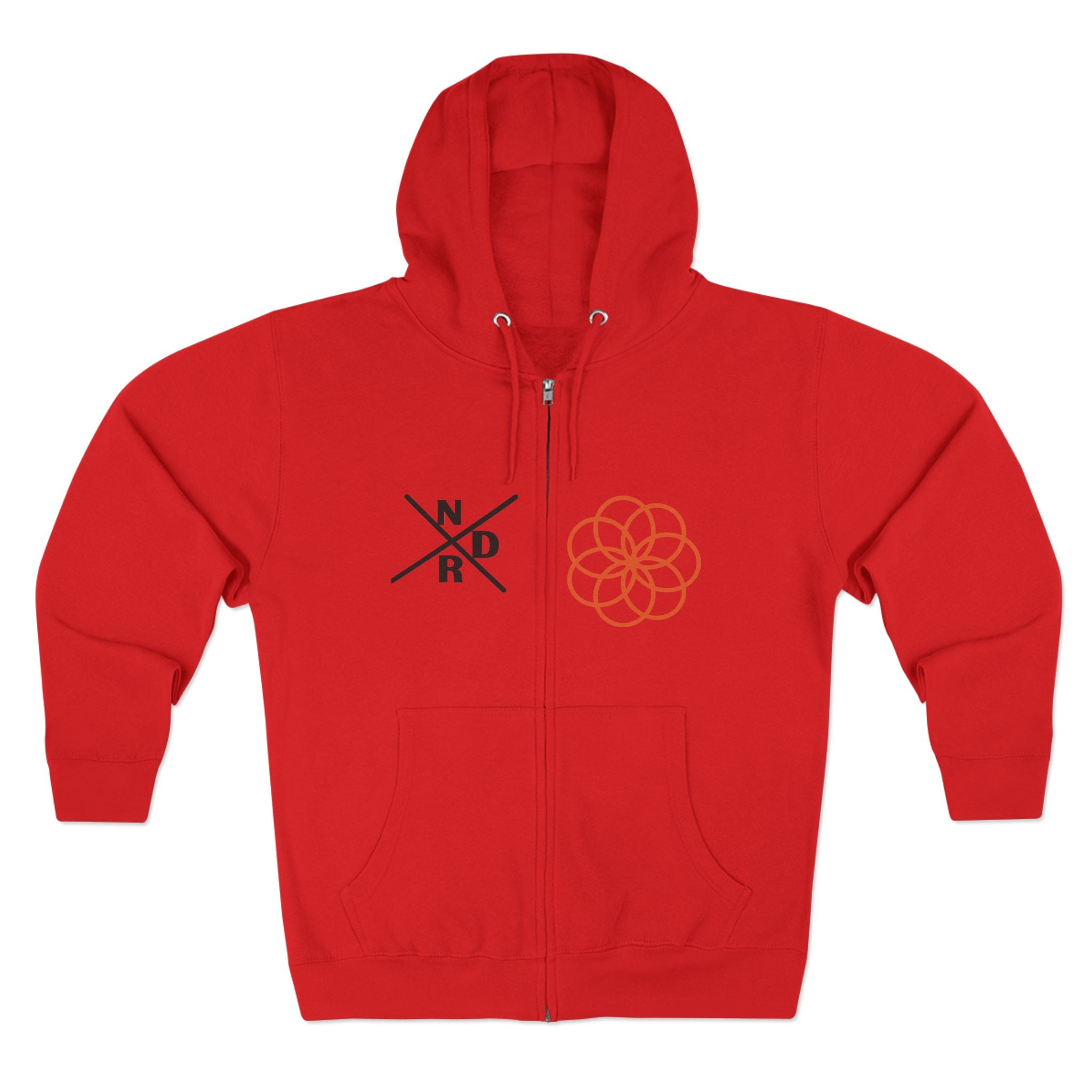 NDR - Geometric Zip Hoodie