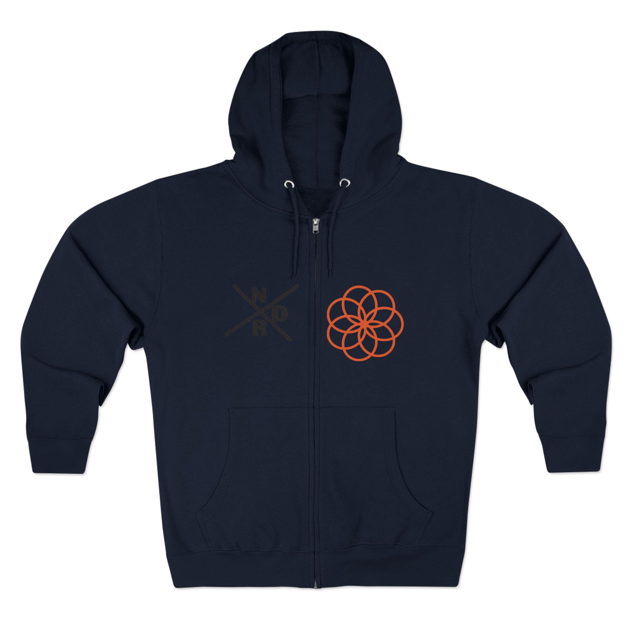 NDR - Geometric Zip Hoodie