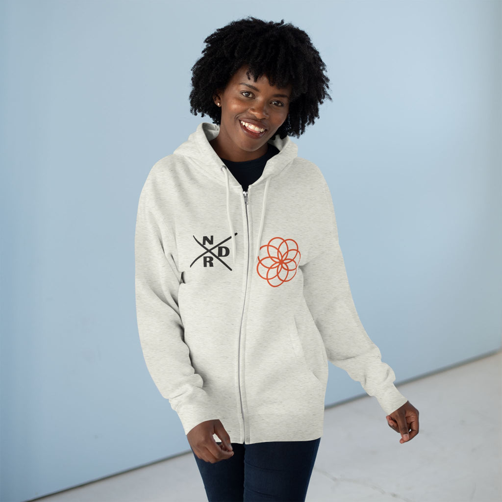 NDR - Geometric Zip Hoodie