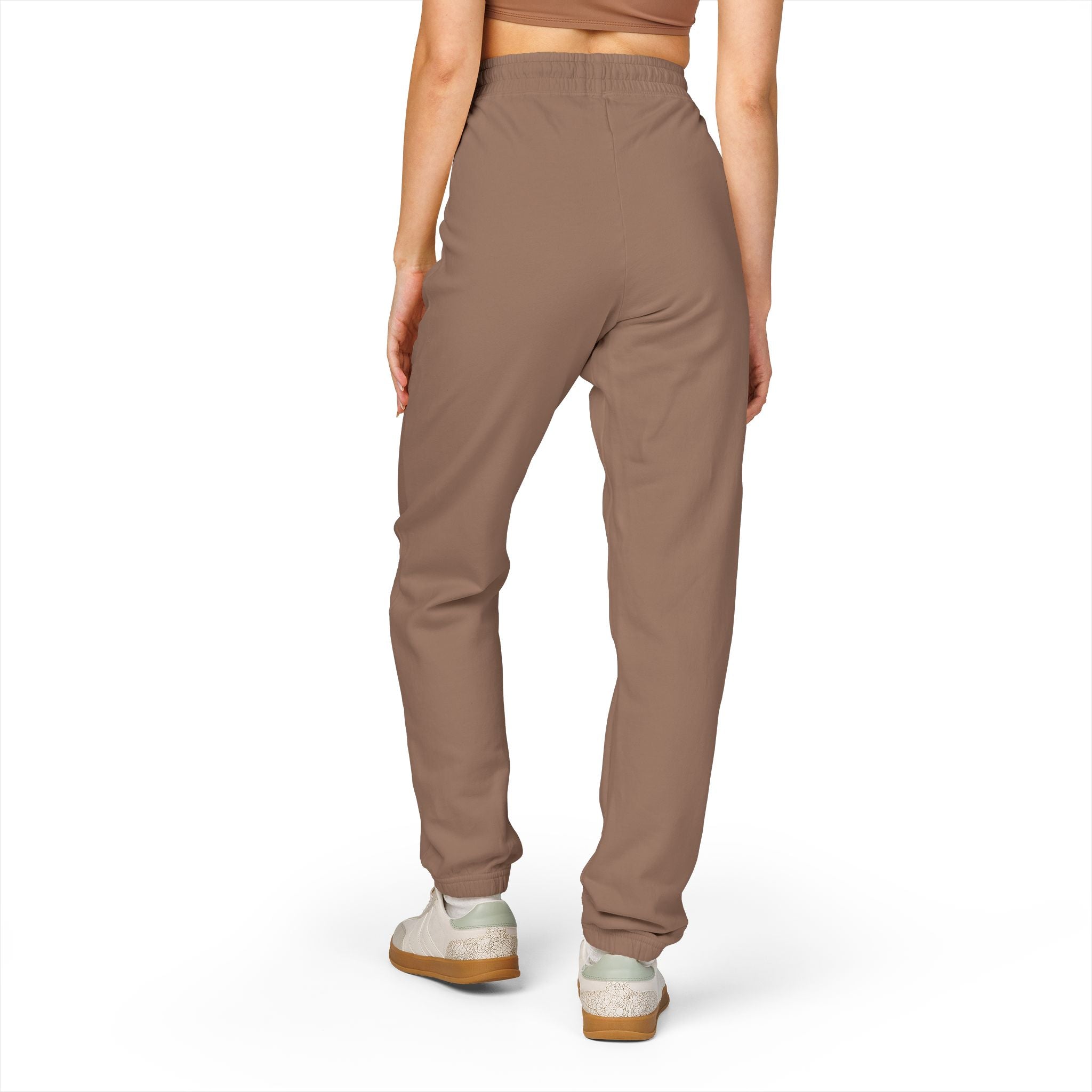 NDR Joggers — Graphic Sweatpants with Orange Rose SKULL