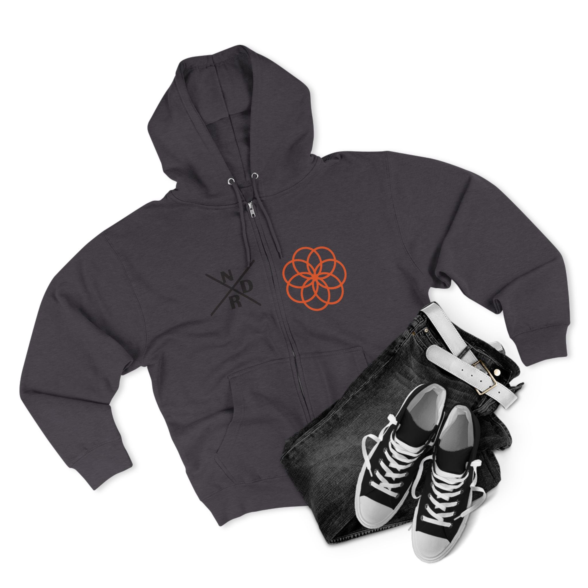 NDR - Geometric Zip Hoodie