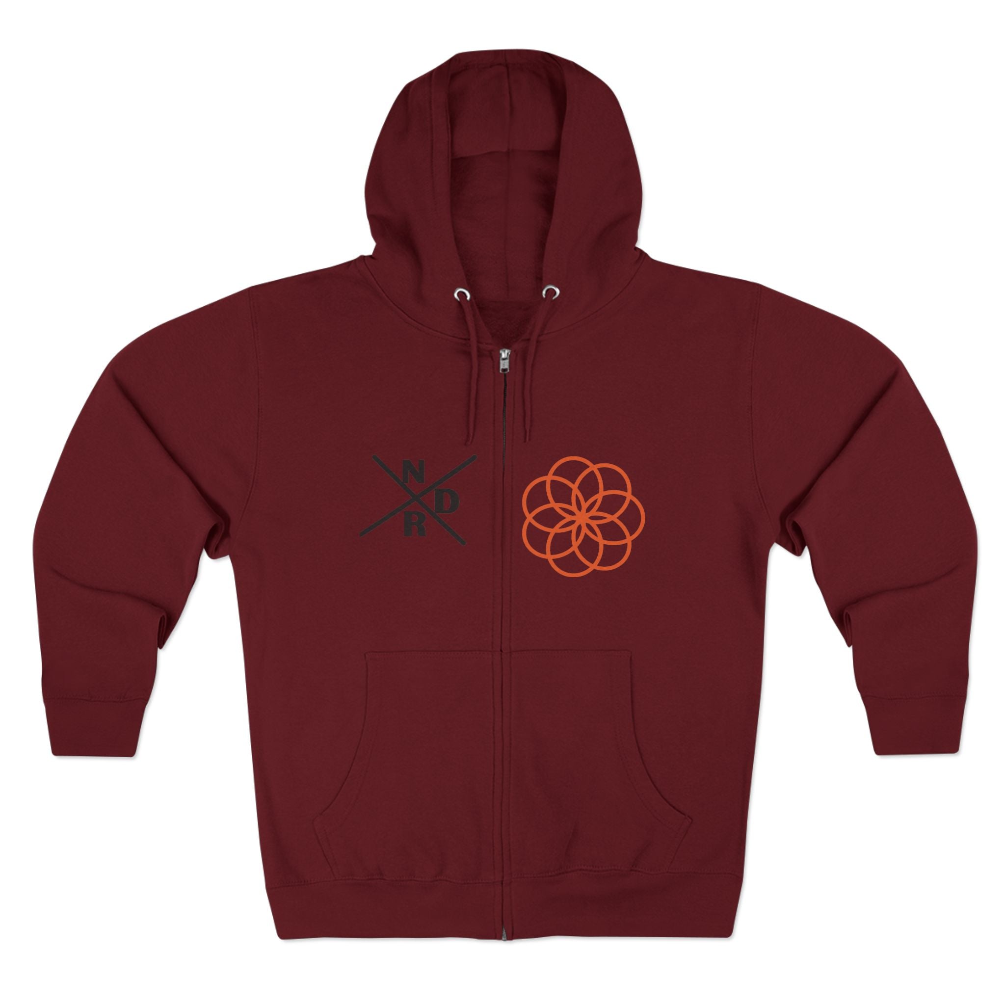 NDR - Geometric Zip Hoodie