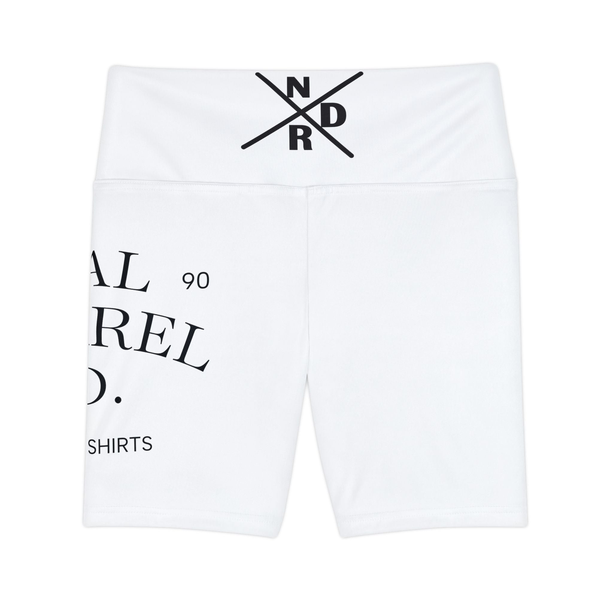 N D R - High-Waist Workout Shorts